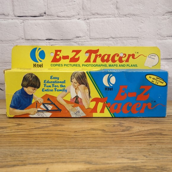 K-Tel E-Z Tracer Vintage 1974 Picture Tracing Tool - Picture 1 of 6